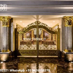 Latest Gate Design For Home, Simple Gate Design Iron Main Gates-contemporary Gates