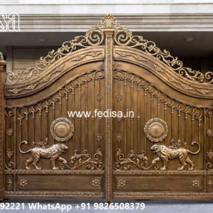 Simple Gate Design 2109, Modern Gate Post Design Main Gates-contemporary Gates