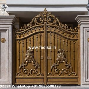 Plain Sheet Gate Design, Grill Gate Design For House Main Gates-contemporary Gates