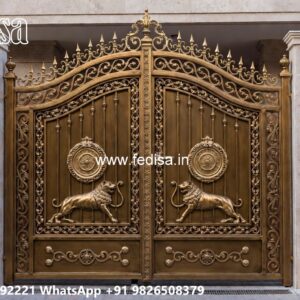 Gate Design In Home, Fancy Iron Gate Design Main Gates-contemporary Gates