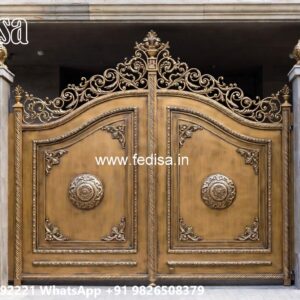 Board Gate Design, Lohe Ke Gate Fancy Main Gates-contemporary Gates