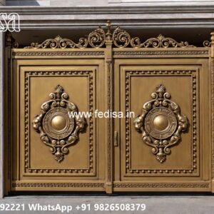 Front Gate Design Steel, Gate Metal Design Main Gates-contemporary Gates