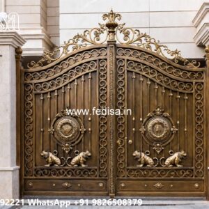 Front Gate Design Steel, Office Main Gate Design Main Gates-contemporary Gates