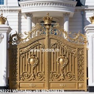 Plain Sheet Gate Design, Boundary Gate Ke Design Main Gates-contemporary Gates