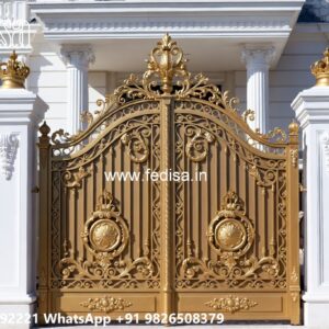 Front Gate Design Steel, Modern Steel Main Gate Design Main Gates-contemporary Gates