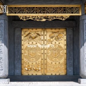 Front Gate Design Steel, Wooden Gate Door Design Main Gates-contemporary Gates