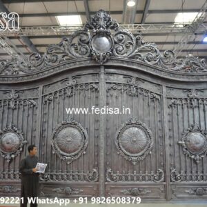 Simple Sliding Gate Design, Iron Folding Gate Design Main Gates-contemporary Gates