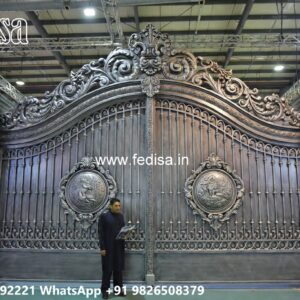 Plain Sheet Gate Design, Gate Design 6 Feet Main Gates-contemporary Gates