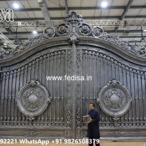 Simple Sliding Gate Design, 5 By 7 Gate Design Main Gates-contemporary Gates