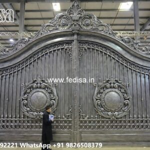 Plain Sheet Gate Design, Ss Gate Simple Design Main Gates-contemporary Gates