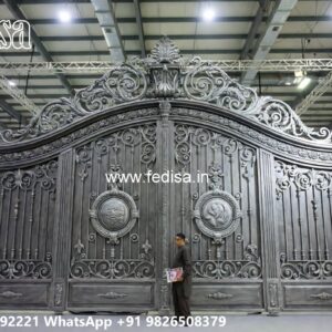 Simple Sliding Gate Design, Steel Main Gate Design With Price Main Gates-contemporary Gates
