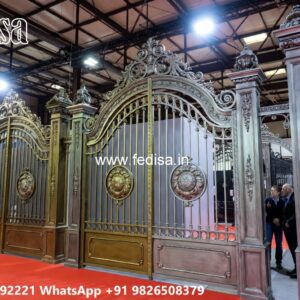 Latest Gate Design For Home, Laser Cut Metal Gate Design Main Gates-contemporary Gates