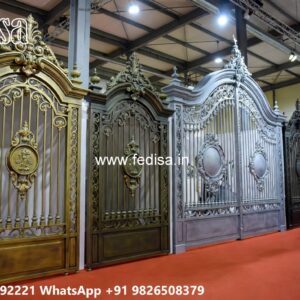 Front Gate Design Steel, Fancy Fences And Gates Main Gates-contemporary Gates