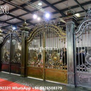 Plain Sheet Gate Design, Gate Design Small House Main Gates-contemporary Gates