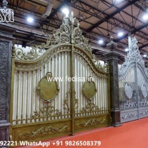 Simple Sliding Gate Design, Iron Bar Gate Design Main Gates-contemporary Gates