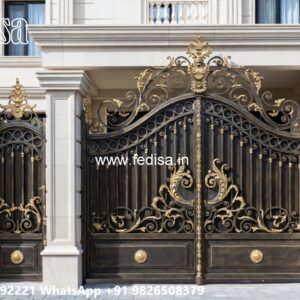 Steel Ke Gate Ke Design, Latest Grill Gate Design Main Gates-contemporary Gates