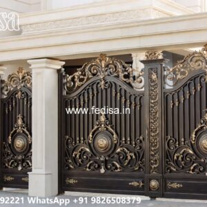 Stainless Steel Main Gate Design, Ss Compound Gate Design Main Gates-contemporary Gates