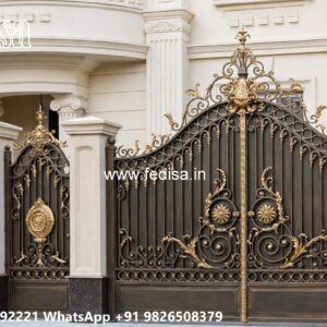 Simple Sliding Gate Design, Gate Design Flower Main Gates-contemporary Gates