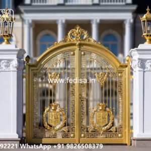 Front Gate Design Steel, Farm Gate Designs Metal Main Gates-contemporary Gates