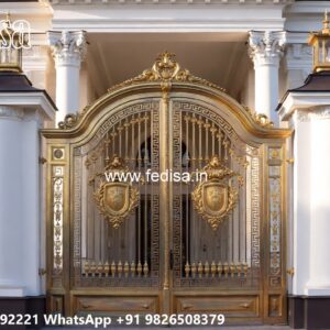 Simple Gate Design 2144, Accordion Gate Design Main Gates-contemporary Gates