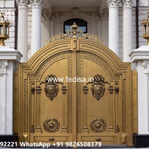 Sheet Gate Design, Steel Gate Design 5 Feet Main Gates-contemporary Gates
