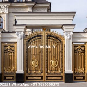 Stainless Steel Main Gate Design, 8 Ft Gate Design Main Gates-contemporary Gates