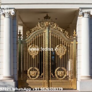 Simple Sliding Gate Design, Lohe Ki Chadar Ka Gate Main Gates-contemporary Gates