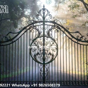 Plain Sheet Gate Design, Latest Gate Design 2026 Main Gates-contemporary Gates
