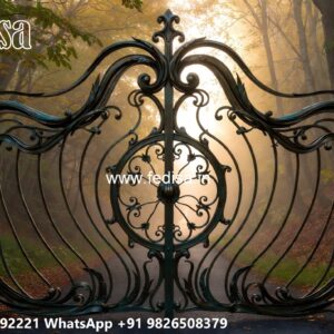 Stainless Steel Main Gate Design, Main Boundary Gate Design Main Gates-contemporary Gates