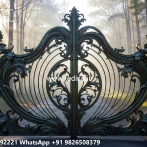 Plain Sheet Gate Design, Wall With Gate Design Main Gates-contemporary Gates