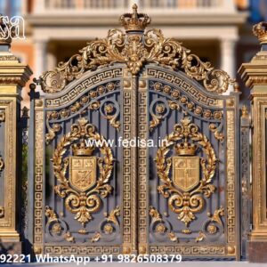 Board Gate Design, Front Door Steel Gate Design Main Gates-contemporary Gates