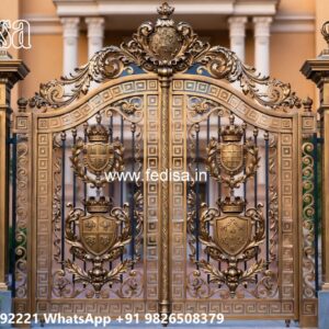 Board Gate Design, Maharaja Steel Gate Main Gates-contemporary Gates