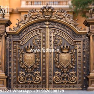 Gate Design In Home, Double Main Gate Design Main Gates-contemporary Gates