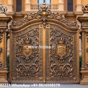 Latest Gate Design For Home, Main Gate Iron Colour Main Gates-contemporary Gates