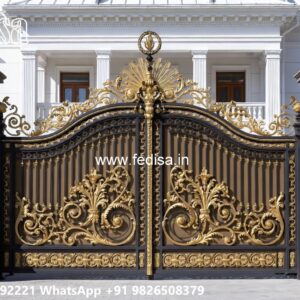3 Fold Gate Design, Steel Gate Design Main Gates-contemporary Gates