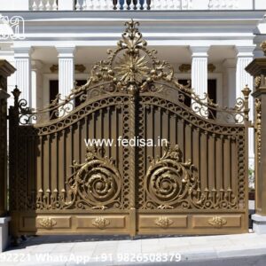Iron Grill Gate Design, Metal Gate Design Main Gates-contemporary Gates