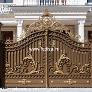Makan Ka Gate, Stainless Steel Gate Design Main Gates-contemporary Gates