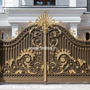 Iron Grill Gate Design, Modern Steel Gate Design Main Gates-contemporary Gates