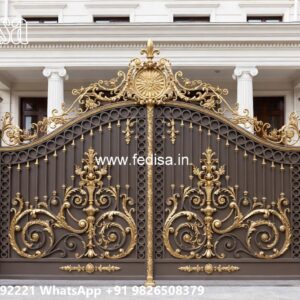 Boundary Wall Grill, Rolling Gate Design Main Gates-contemporary Gates