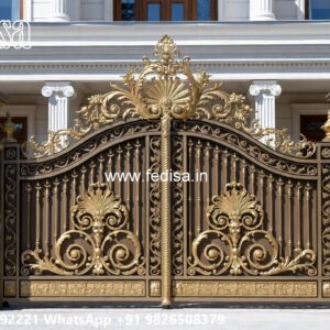 10 Fold Gate Design, Channel Gate Design Main Gates-contemporary Gates