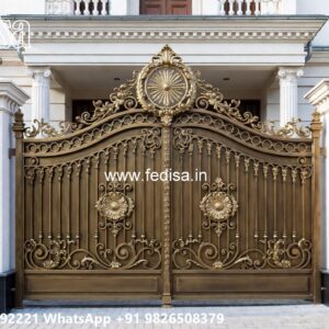 Boundary Wall Grill, Wrought Iron Fence Designs Main Gates-contemporary Gates