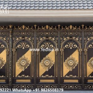 Boundary Wall Grill, Sliding Main Gate Design Main Gates-contemporary Gates