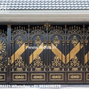Royal Gate Design, Bamboo Gate Design Main Gates-contemporary Gates