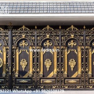 13 Fold Gate Design, Auto Gate Design Main Gates-contemporary Gates