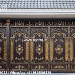 Makan Ka Gate, Mild Steel Gate Main Gates-contemporary Gates