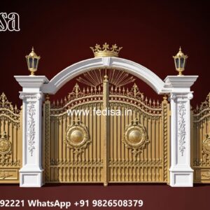 Cnc Cutting Main Gate Design, Gate Wall Design For House Main Gates-contemporary Gates