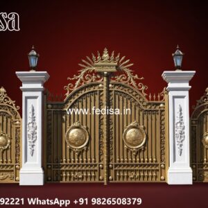 Makan Ka Gate, 4 Fold Gate Design Main Gates-contemporary Gates