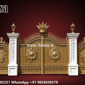 Gate Design Grill, Round Gate Design Main Gates-contemporary Gates