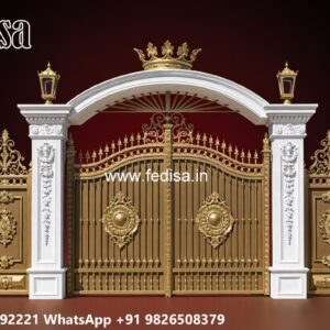 Iron Grill Gate Design, Angle Bar Gate Design Main Gates-contemporary Gates