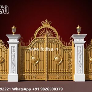 Royal Gate Design, Front Gate Grill Design Main Gates-contemporary Gates